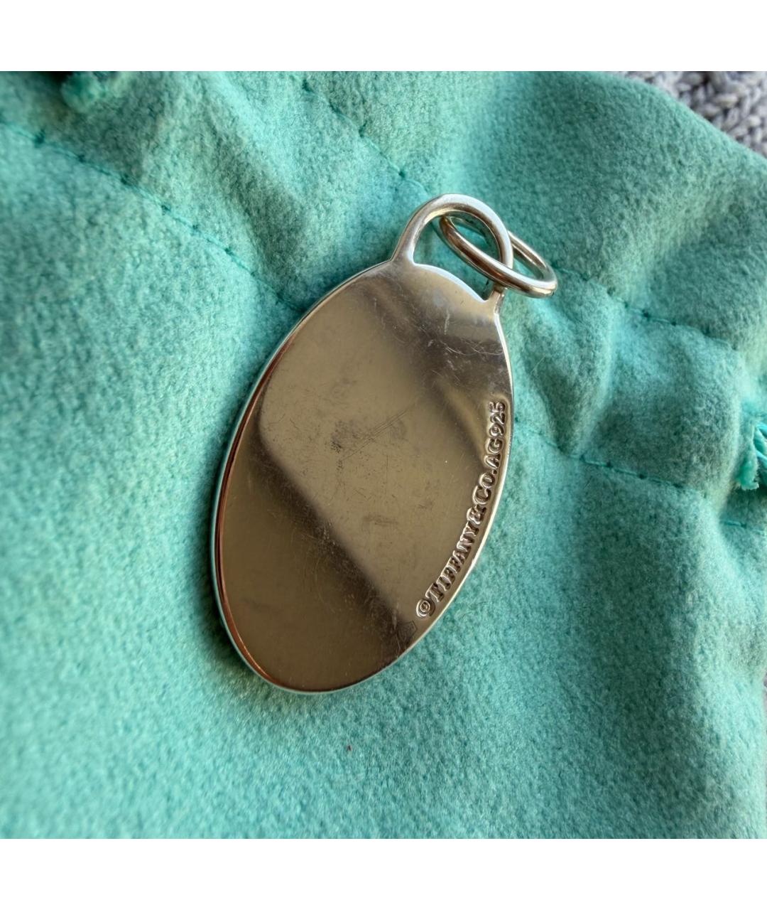 TIFFANY&CO Серебрянный серебряный кулон, фото 6