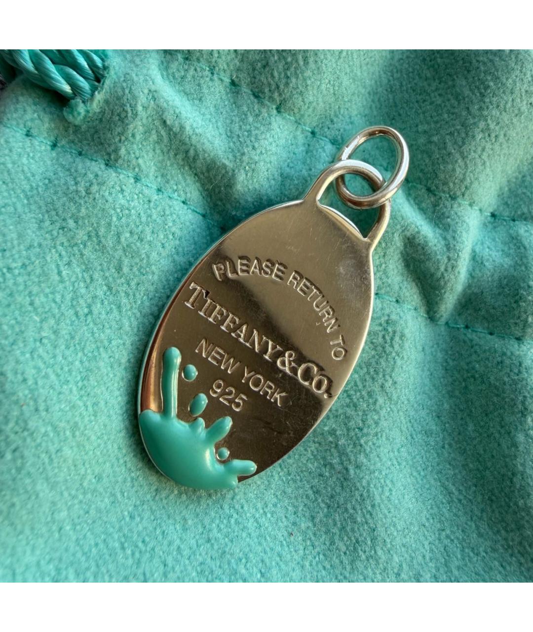 TIFFANY&CO Серебрянный серебряный кулон, фото 4