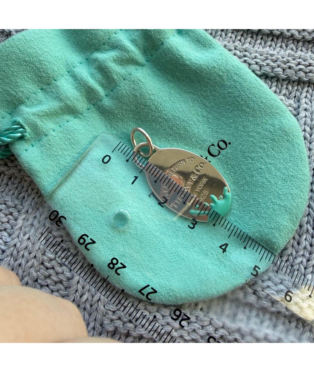 TIFFANY&CO Серебрянный серебряный кулон, фото 7