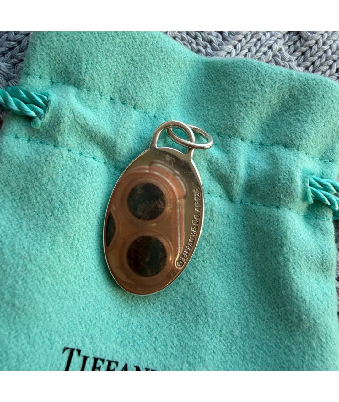 TIFFANY&CO Серебрянный серебряный кулон, фото 5