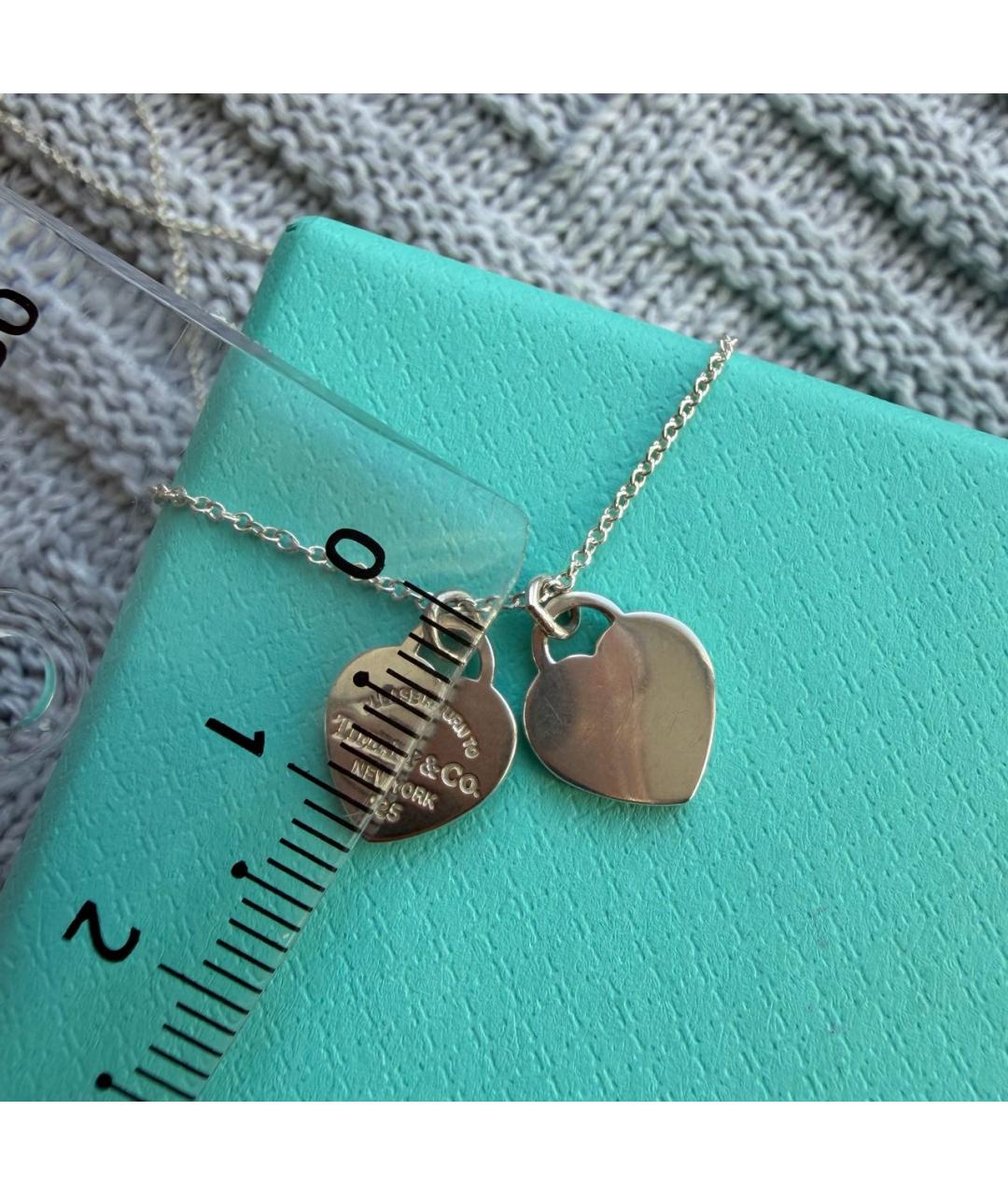 TIFFANY&CO Серебрянный серебряный кулон, фото 7