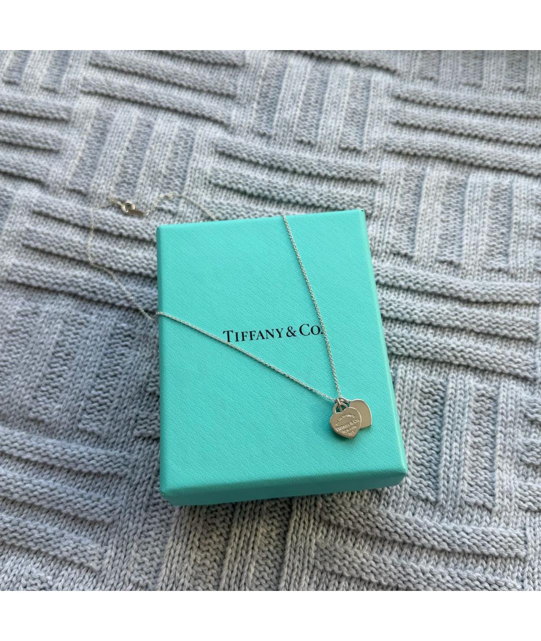 TIFFANY&CO Серебрянный серебряный кулон, фото 2