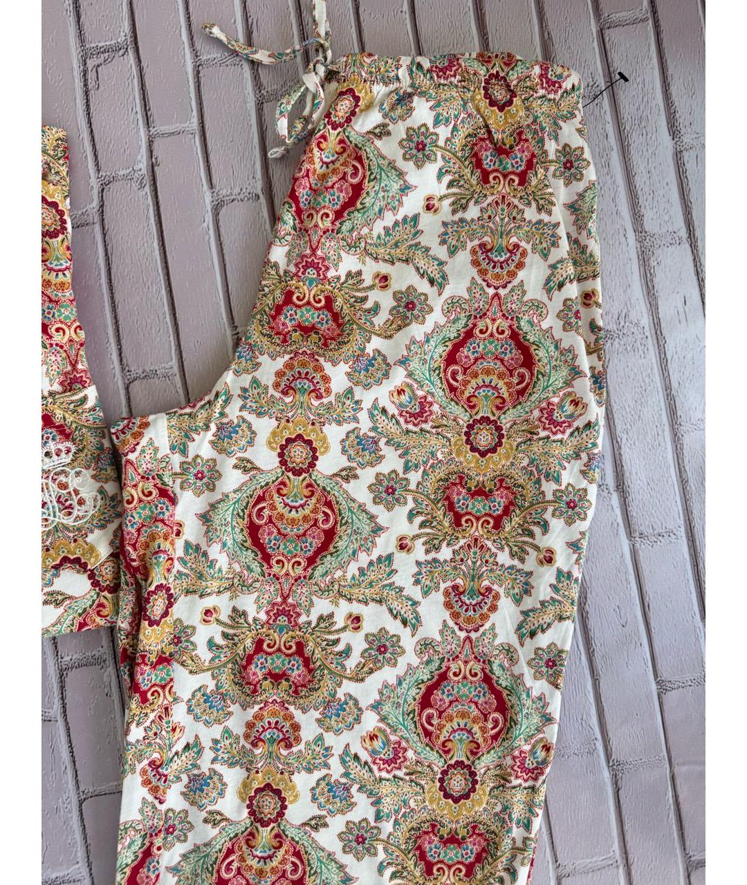 RALPH LAUREN Мульти хлопковая пижама, фото 5