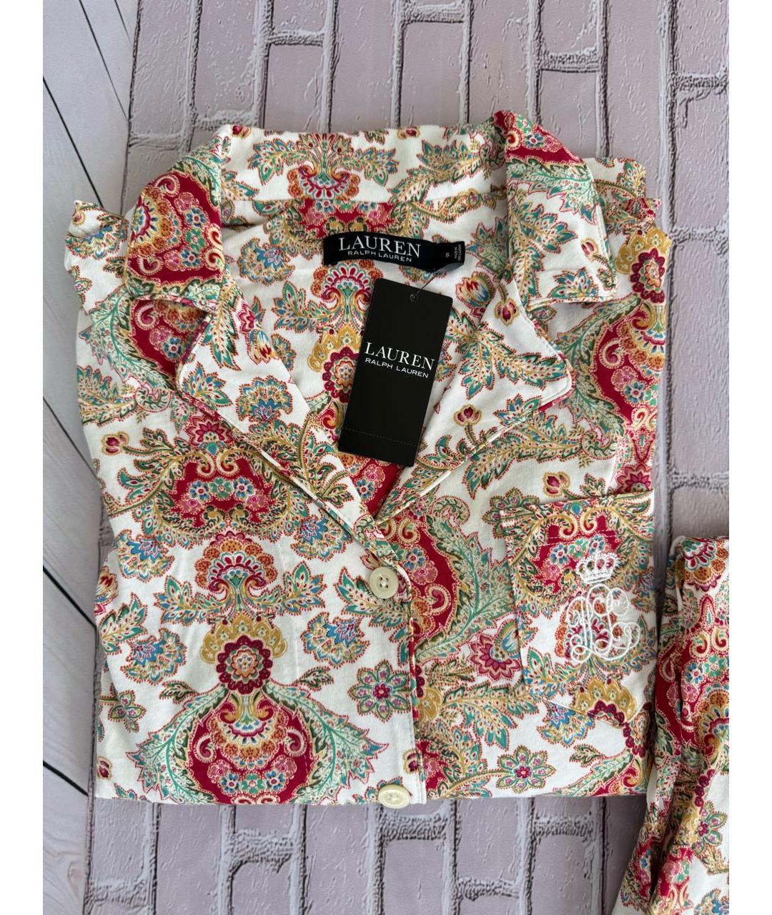 RALPH LAUREN Мульти хлопковая пижама, фото 4