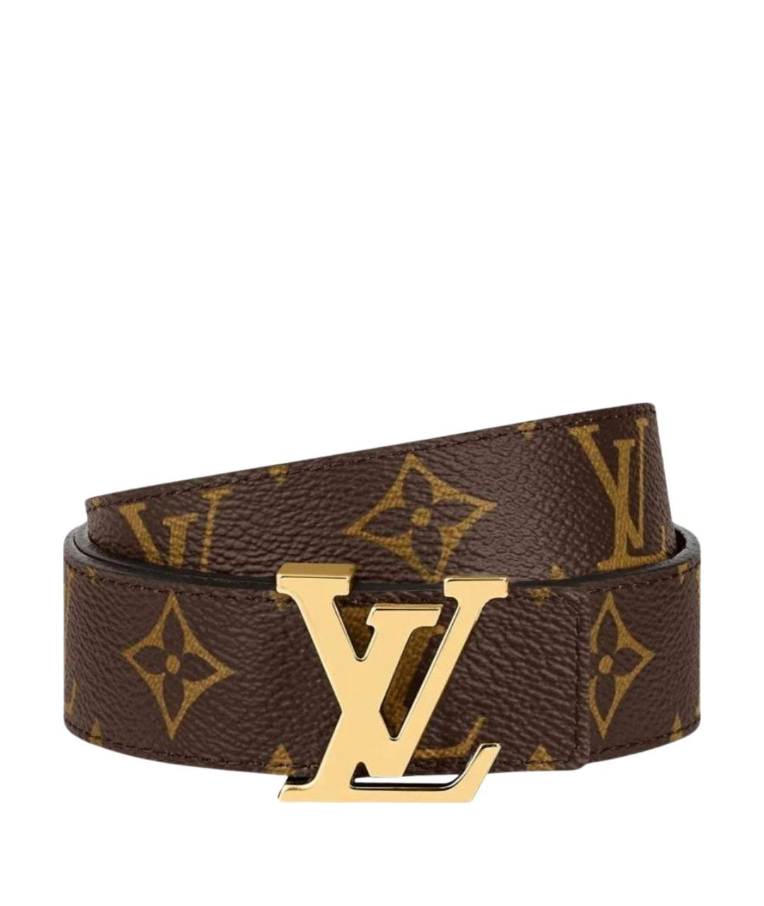 LOUIS VUITTON Коричневый ремень, фото 1