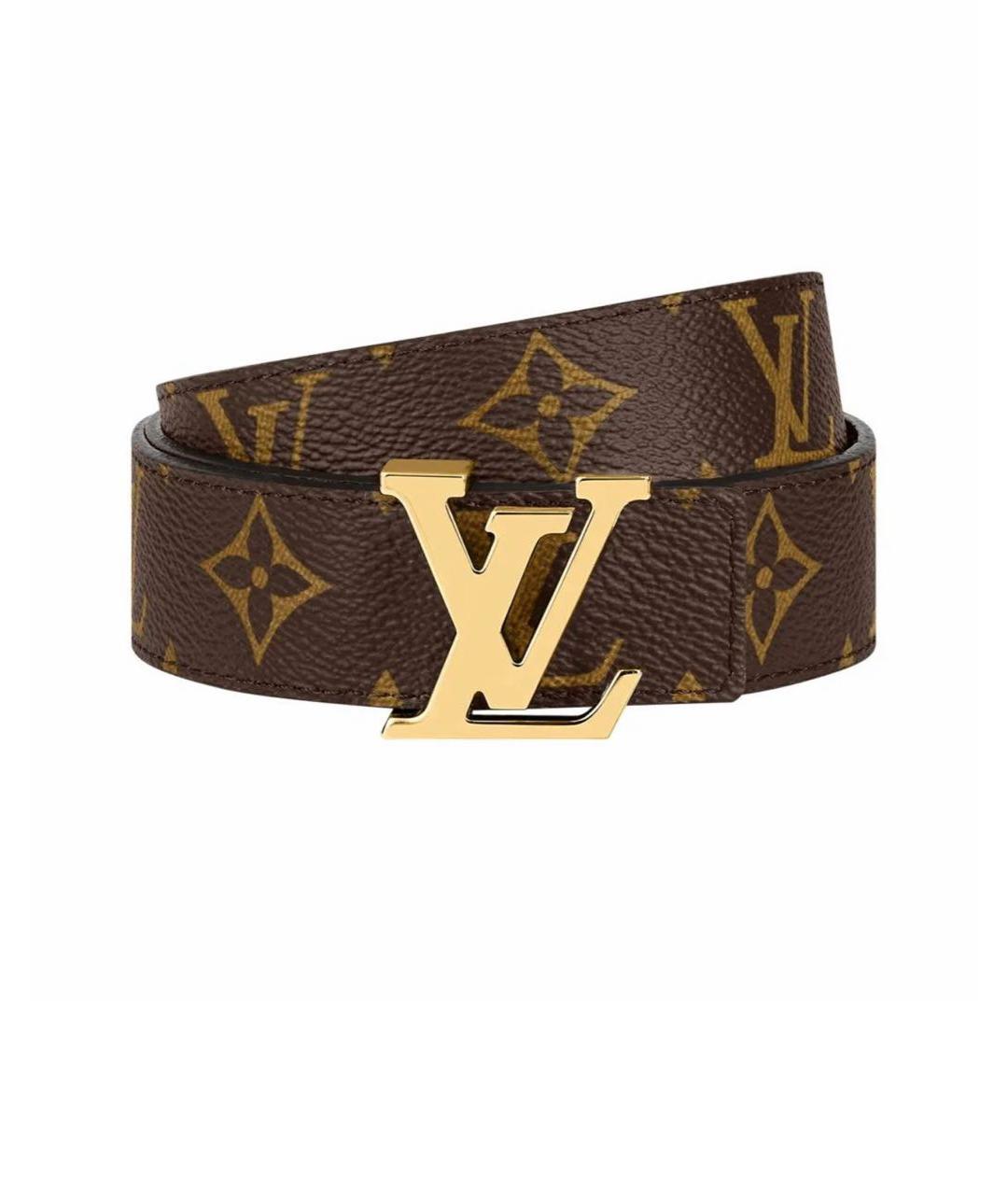 LOUIS VUITTON Коричневый ремень, фото 8