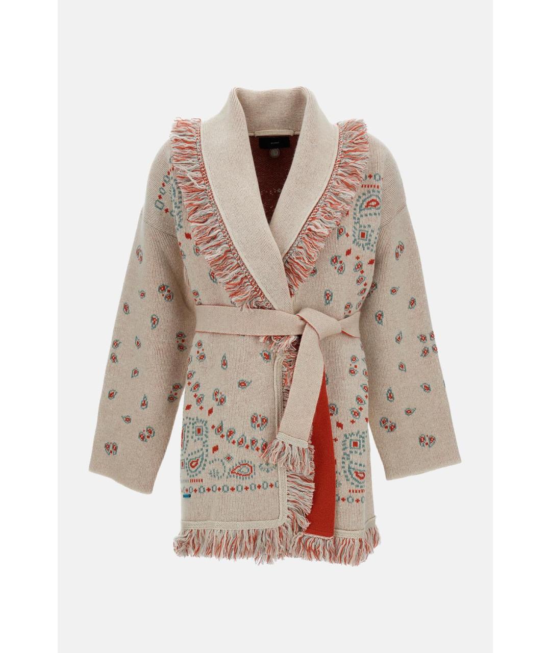 ALANUI Бежевый кашемировый джемпер / свитер, фото 4