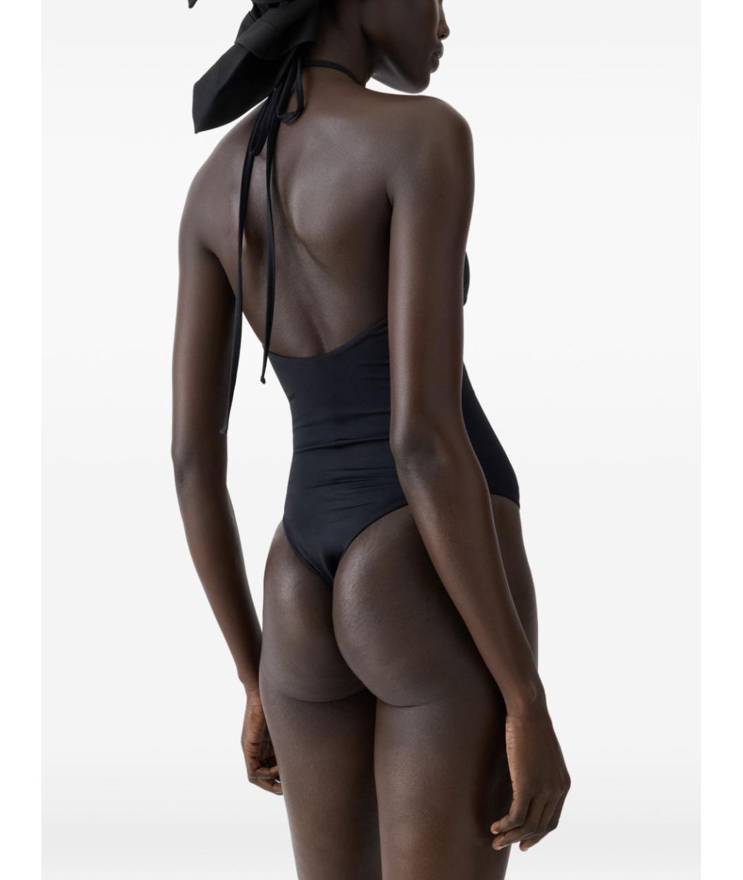 JACQUEMUS Черный полиамидовый купальник, фото 5