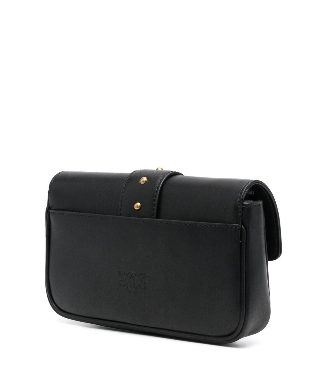 PINKO Черная сумка через плечо, фото 5