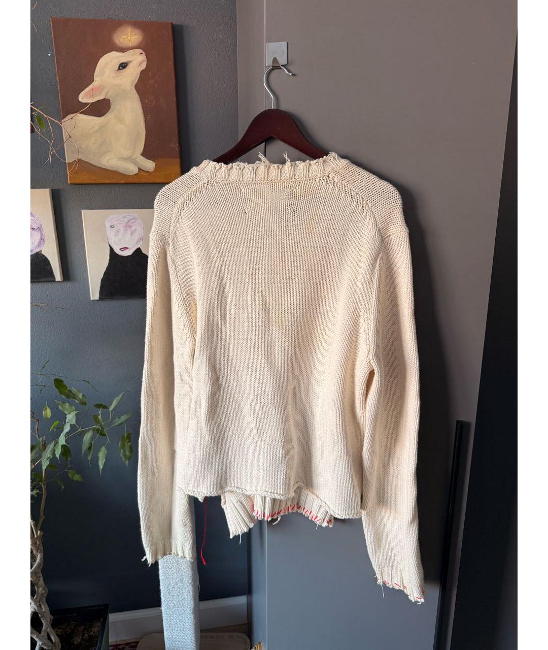 MAISON MARGIELA Бежевый джемпер / свитер, фото 2
