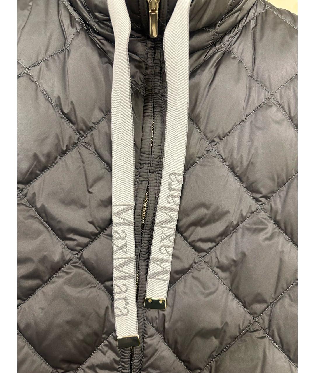 MAX MARA THE CUBE Серый полиамидовый жилет, фото 5