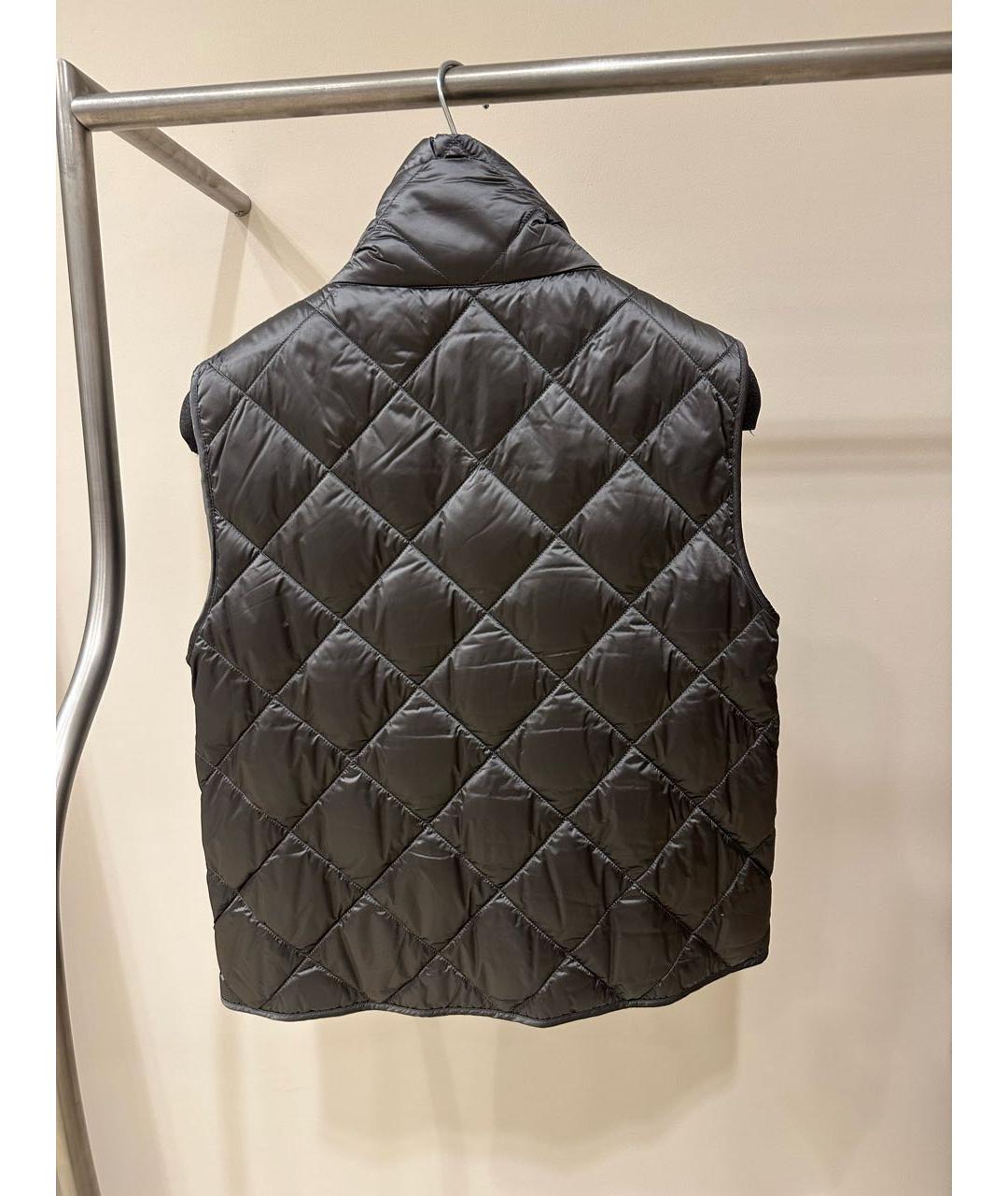 MAX MARA THE CUBE Серый полиамидовый жилет, фото 3