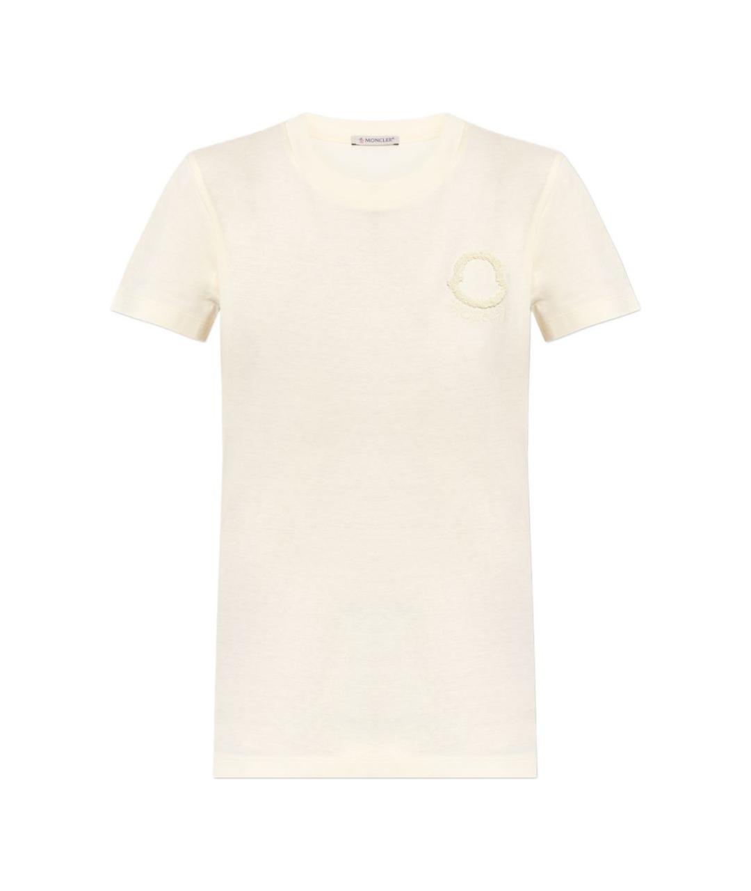 MONCLER Хлопковая футболка, фото 1