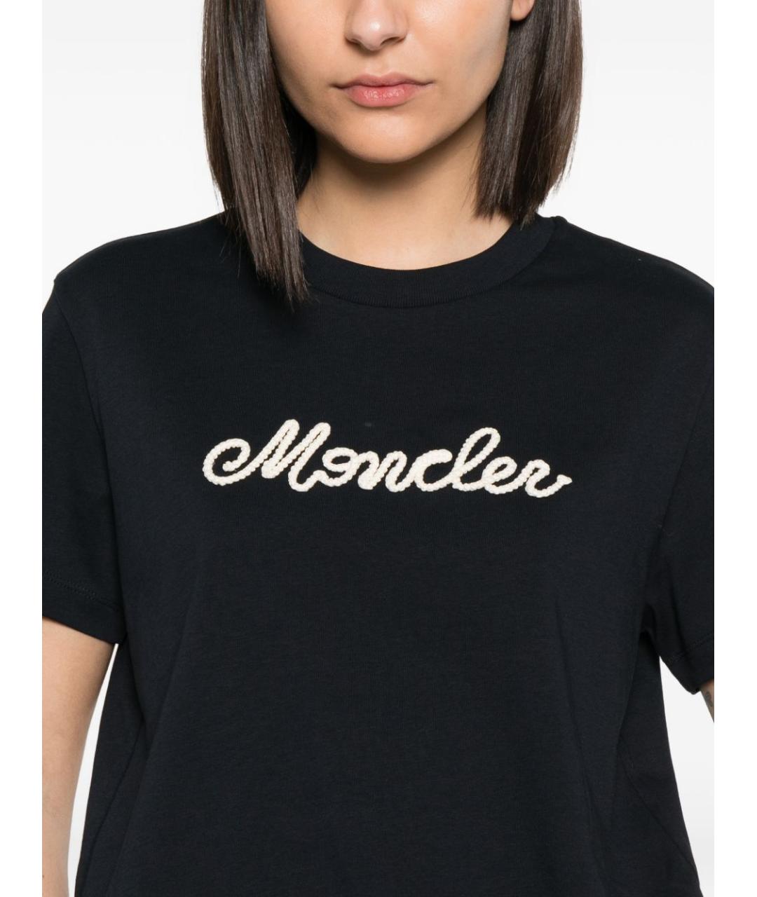 MONCLER Хлопковая футболка, фото 2