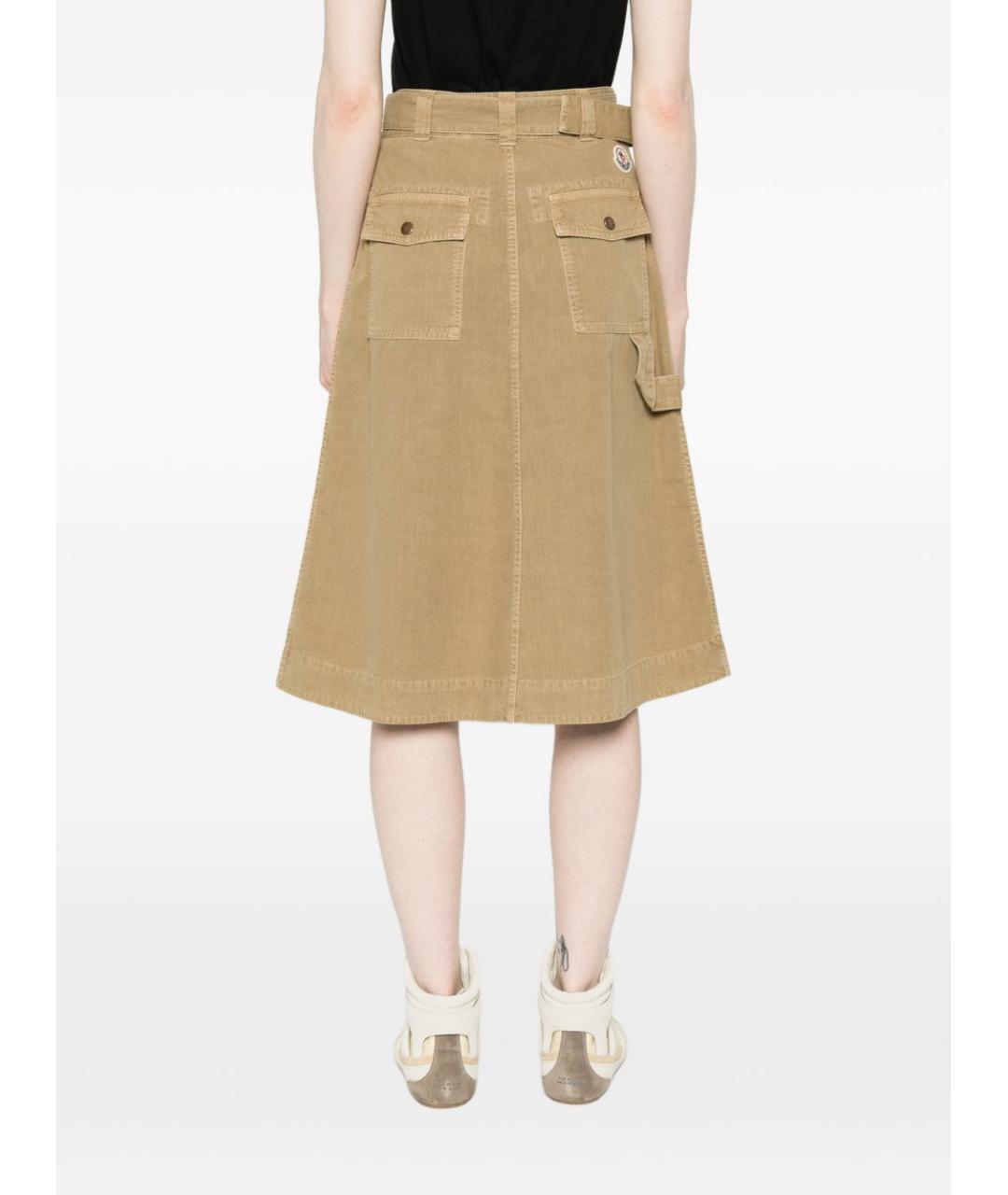 MONCLER Хлопковая юбка миди, фото 2