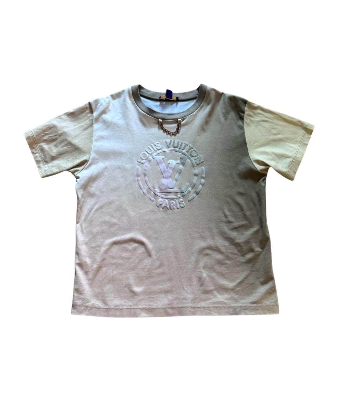 LOUIS VUITTON Мульти футболка, фото 1