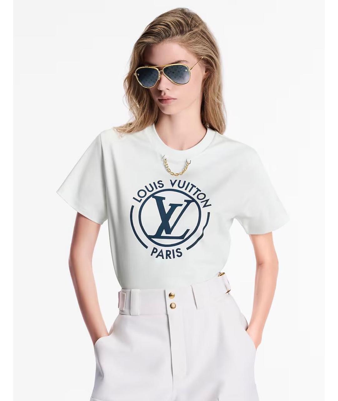 LOUIS VUITTON Мульти футболка, фото 8