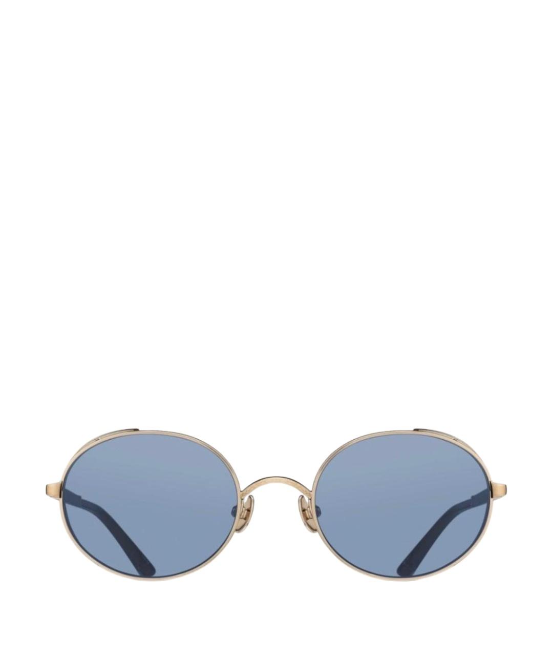 MATSUDA Голубые металлические солнцезащитные очки, фото 1