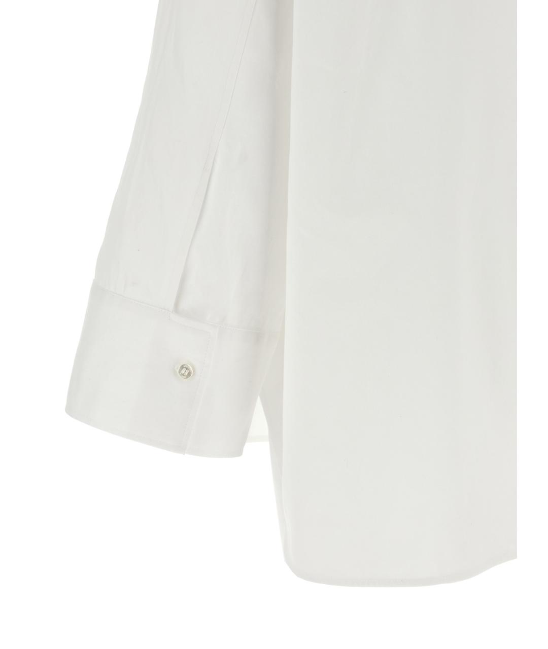 ALBERTO BIANI Белая хлопковая блузы, фото 4