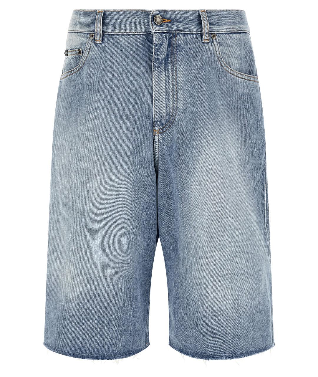 DOLCE&GABBANA Голубые хлопковые шорты, фото 1