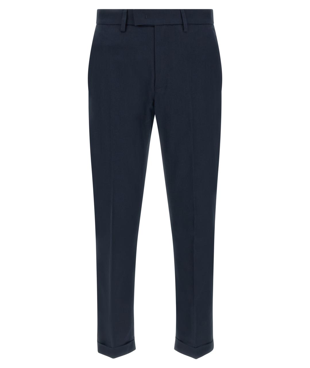 DEPARTMENT 5 Синие хлопковые повседневные брюки, фото 1