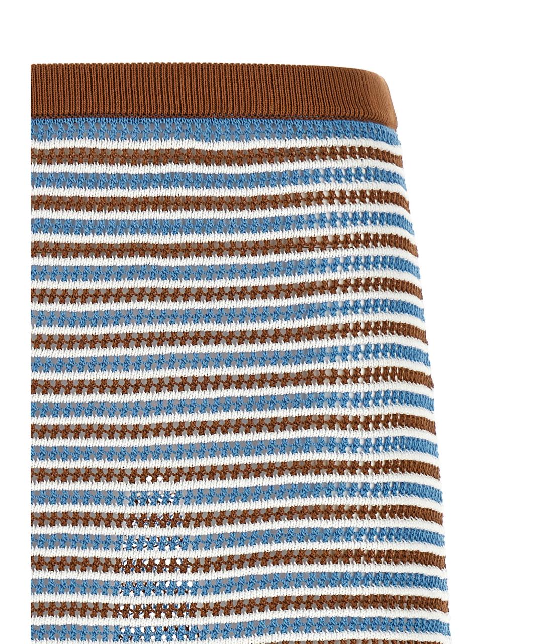 MARNI Мульти хлопковая юбка миди, фото 3