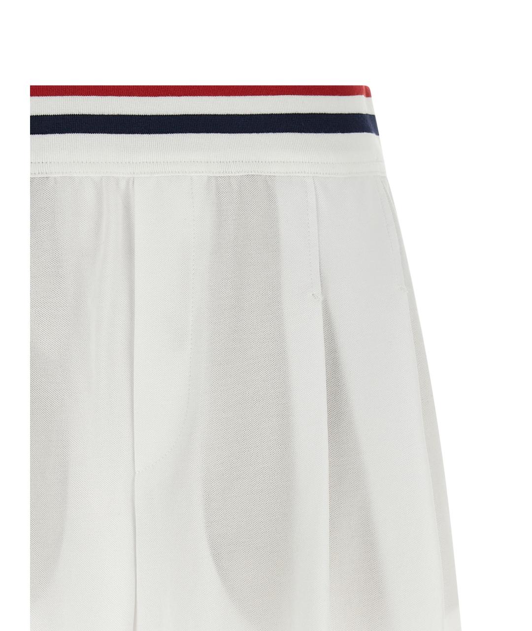 BRUNELLO CUCINELLI Белые хлопковые шорты, фото 3