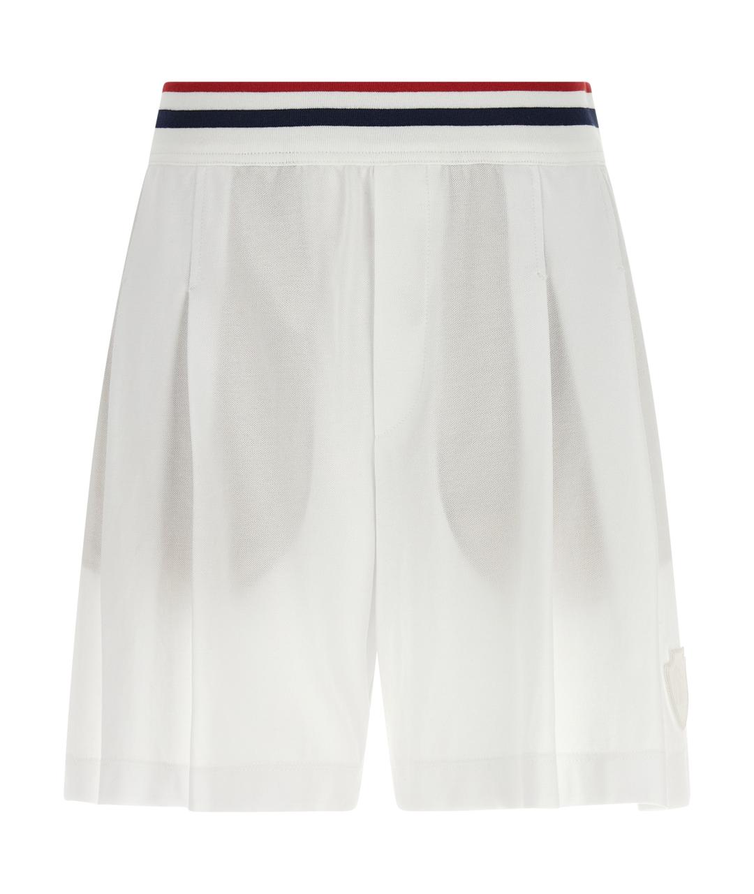 BRUNELLO CUCINELLI Белые хлопковые шорты, фото 1