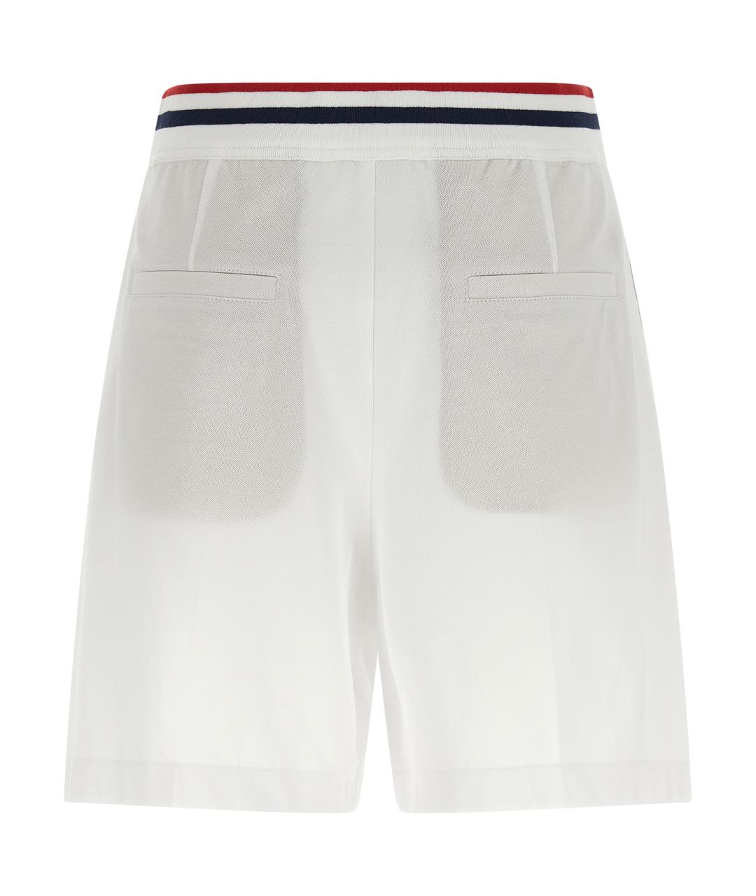 BRUNELLO CUCINELLI Белые хлопковые шорты, фото 2