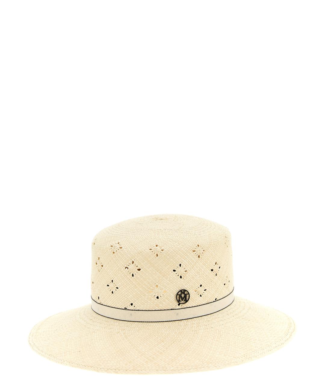 MAISON MICHEL Бежевая шляпа, фото 2