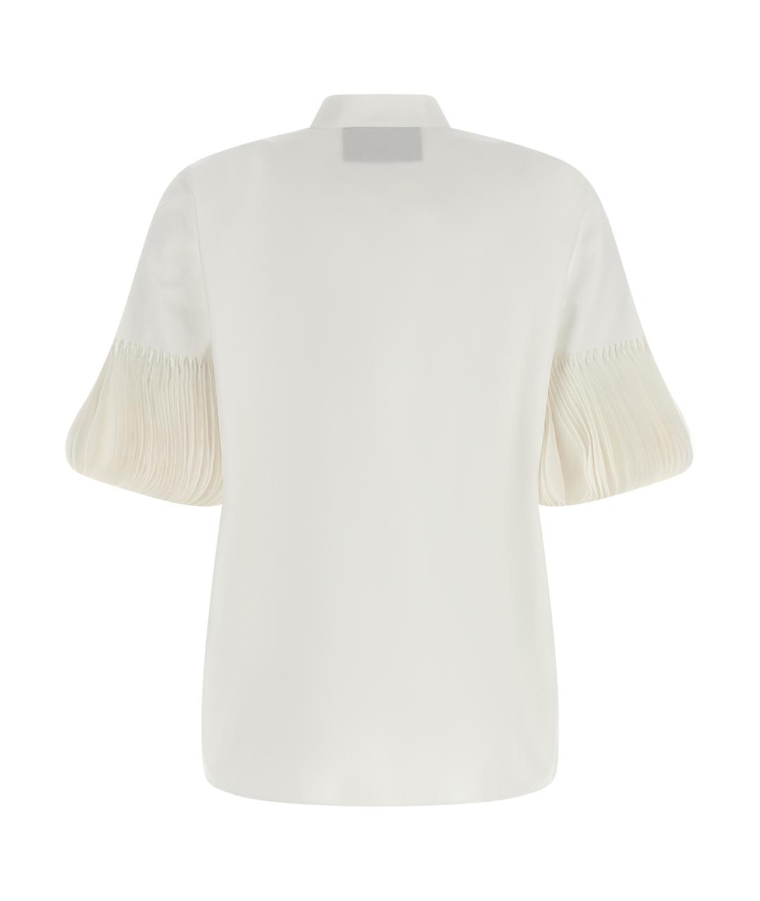 VALENTINO Белая хлопковая рубашка, фото 2