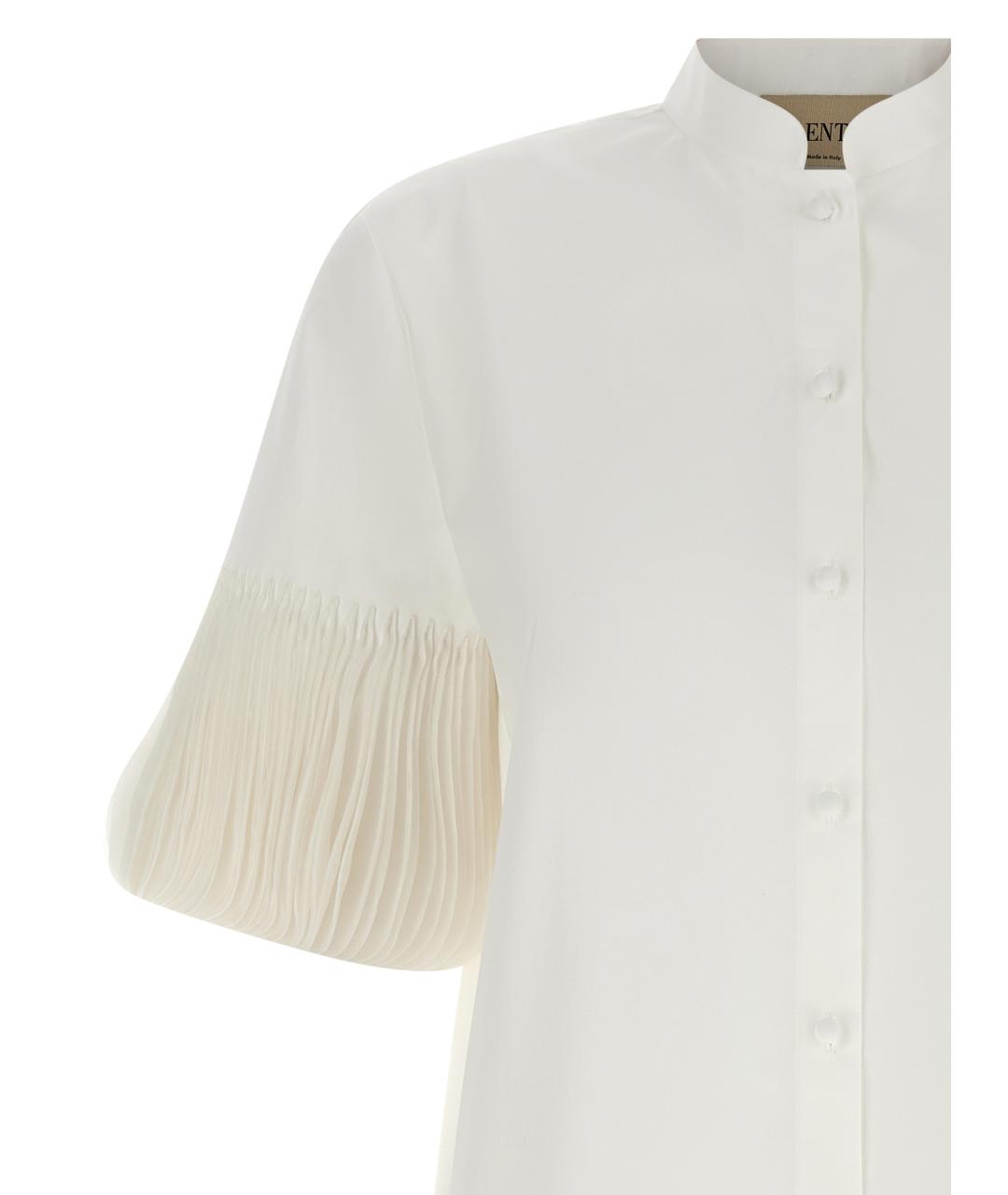 VALENTINO Белая хлопковая рубашка, фото 3