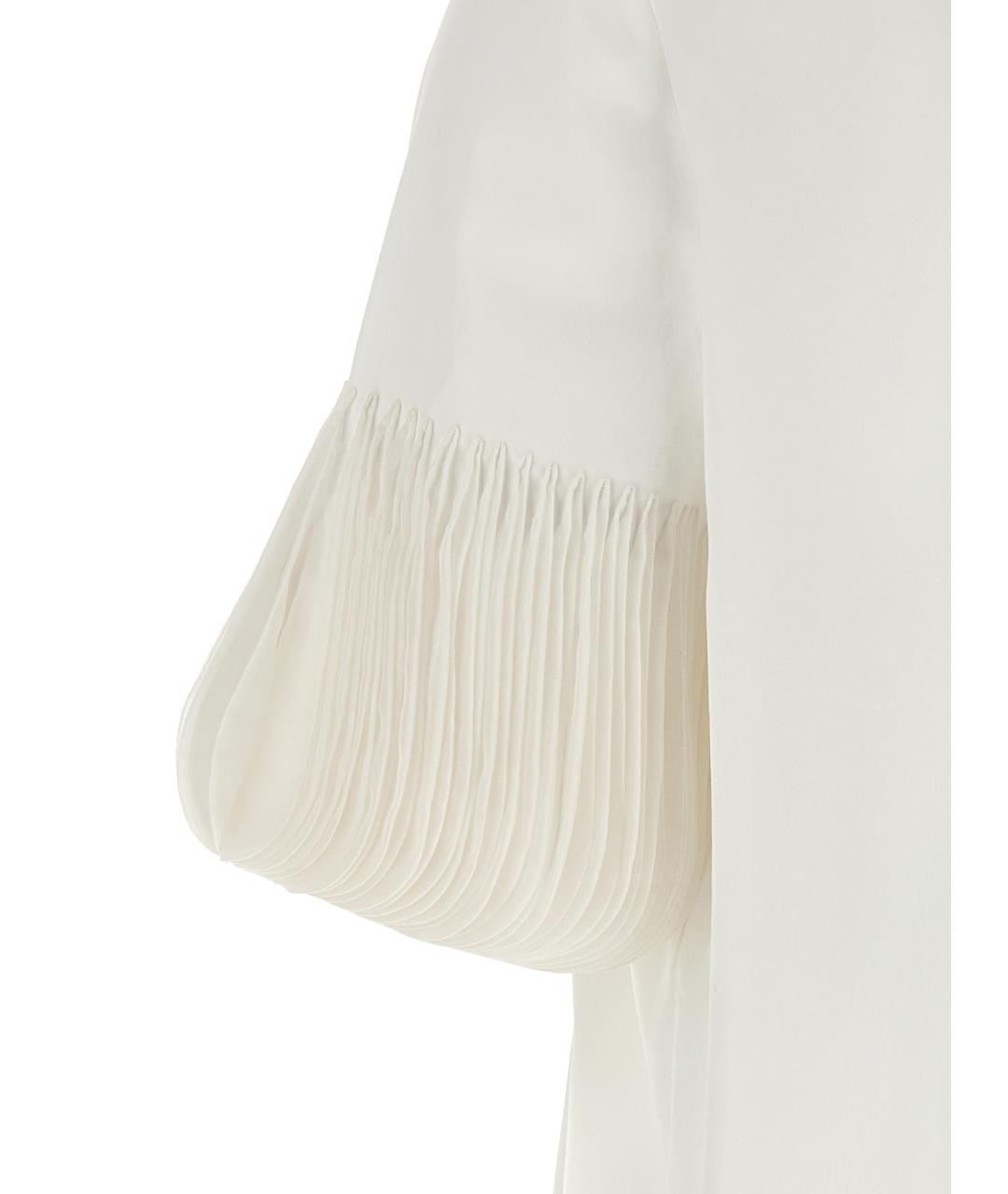 VALENTINO Белая хлопковая рубашка, фото 4