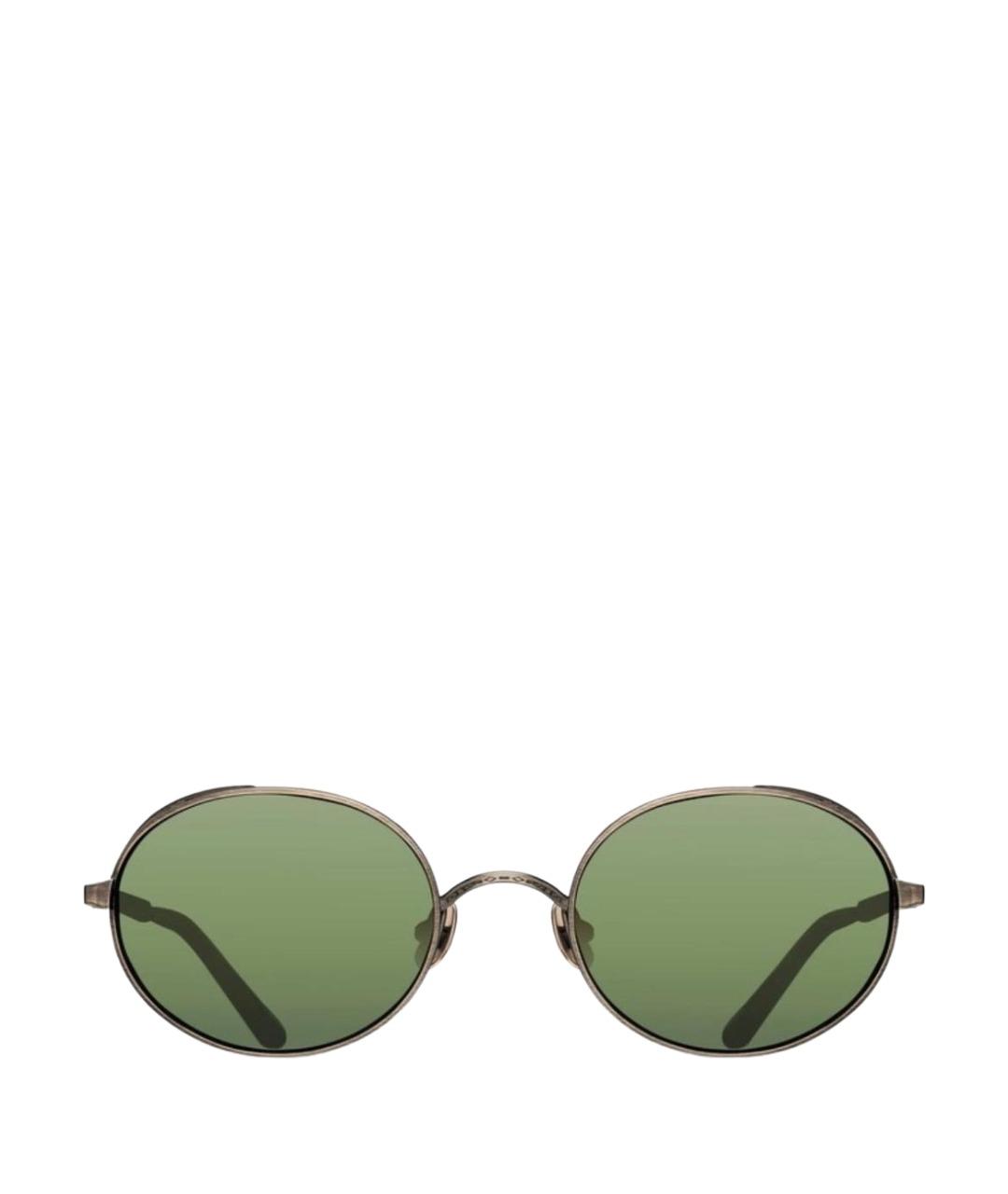 MATSUDA Зеленые металлические солнцезащитные очки, фото 1