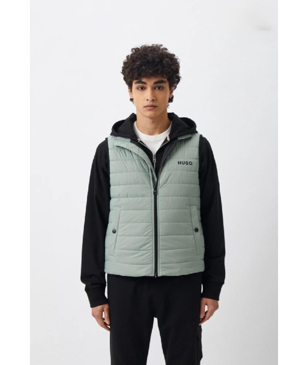 HUGO Полиэстеровый жилет, фото 3