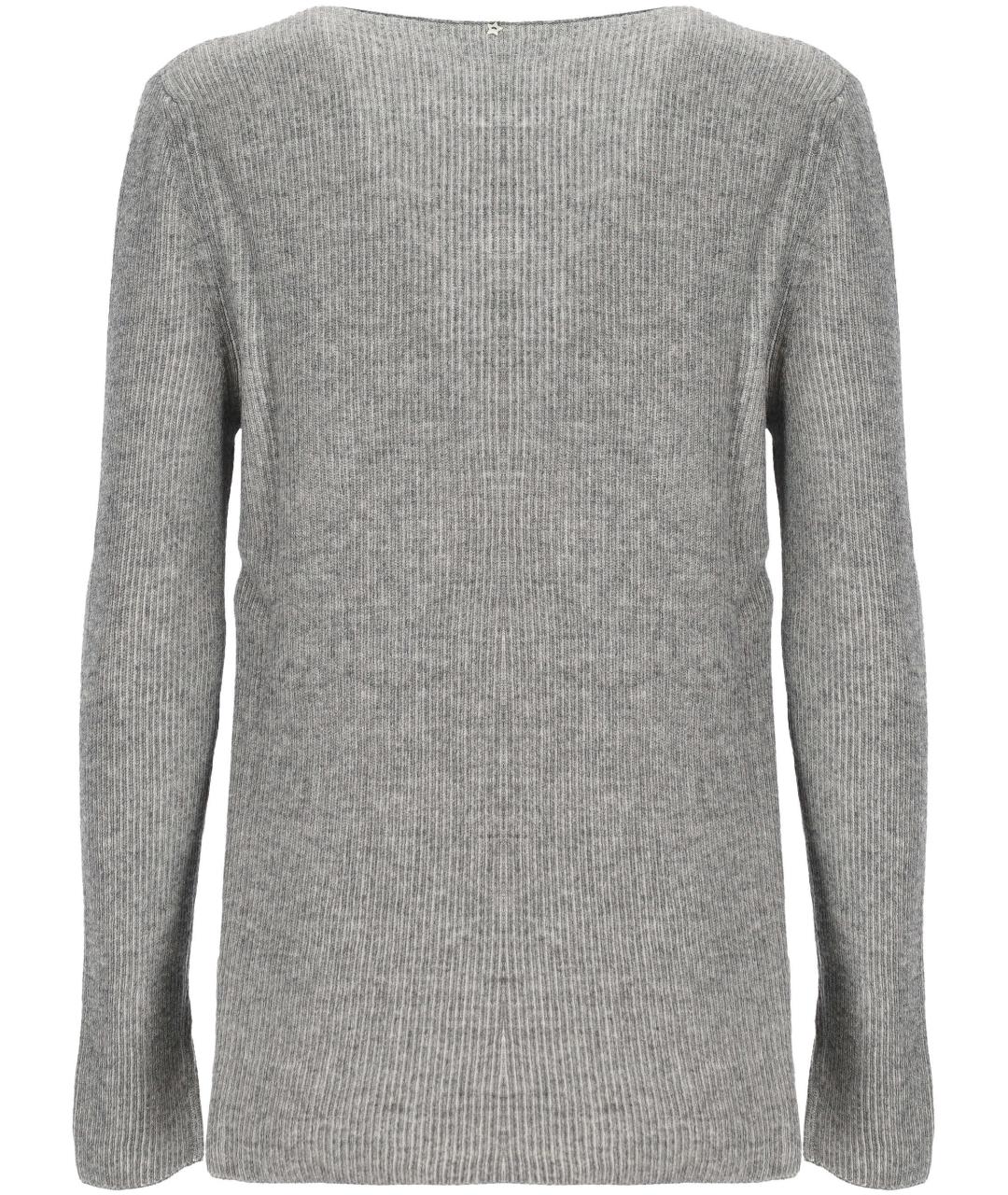 LORENA ANTONIAZZI Серый шерстяной джемпер / свитер, фото 3