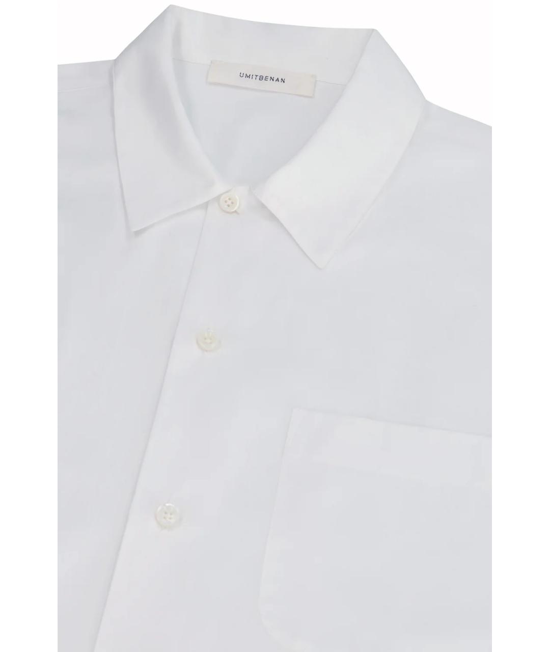 UMIT BENAN Белая кэжуал рубашка, фото 2