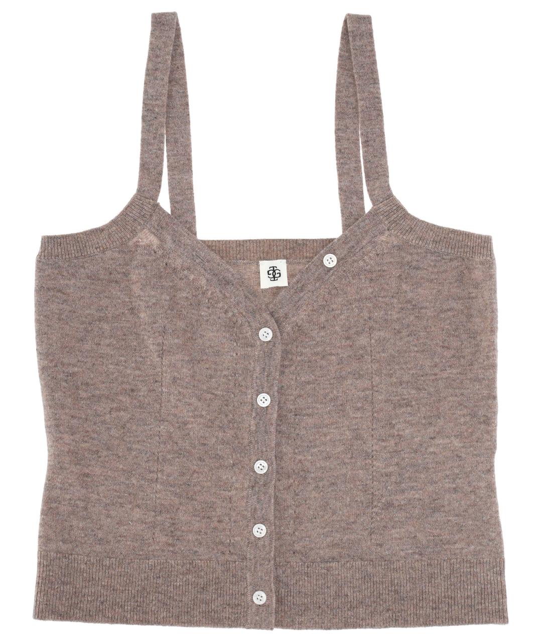 THE GARMENT Бежевая шерстяная майка, фото 1