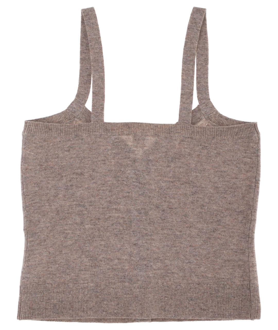 THE GARMENT Бежевая шерстяная майка, фото 3