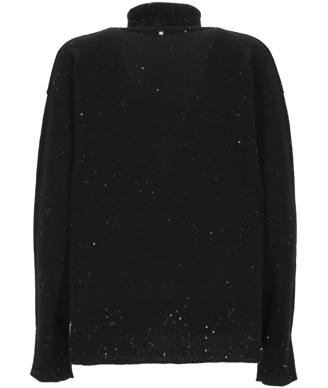 LORENA ANTONIAZZI Черный шерстяной джемпер / свитер, фото 3