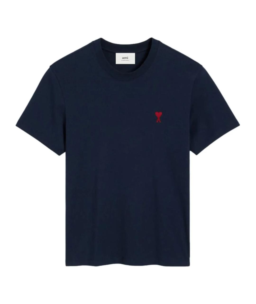 Ami Paris Синяя футболка, фото 1
