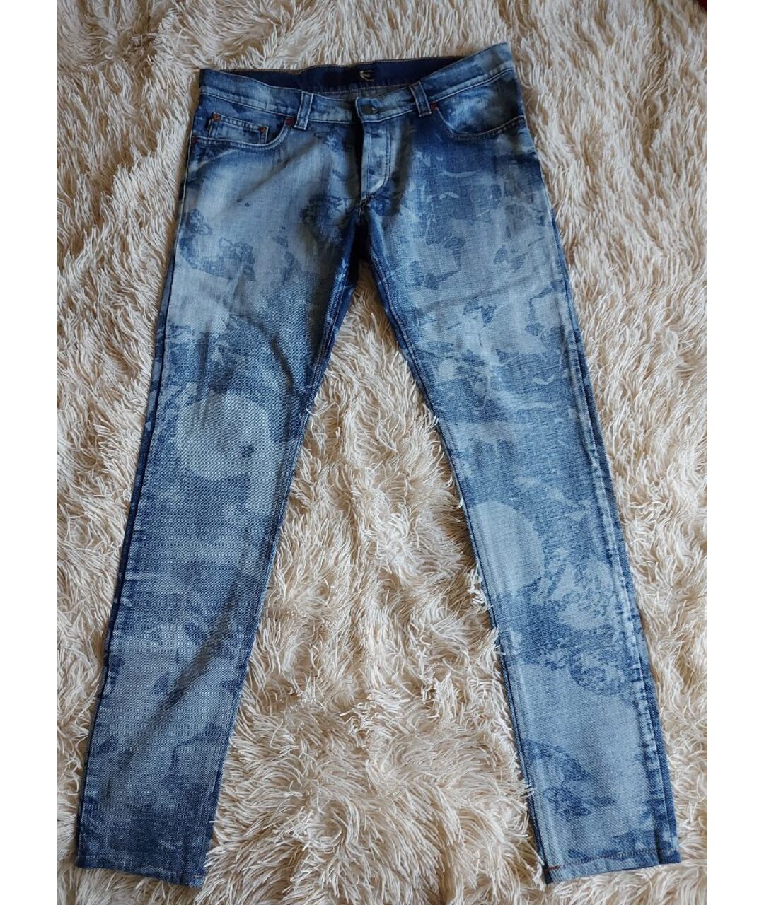 JUST CAVALLI Мульти хлопковые джинсы скинни, фото 5