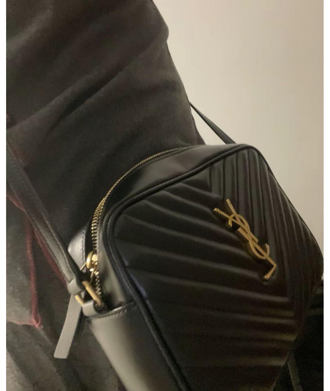 SAINT LAURENT Черная сумка через плечо, фото 6