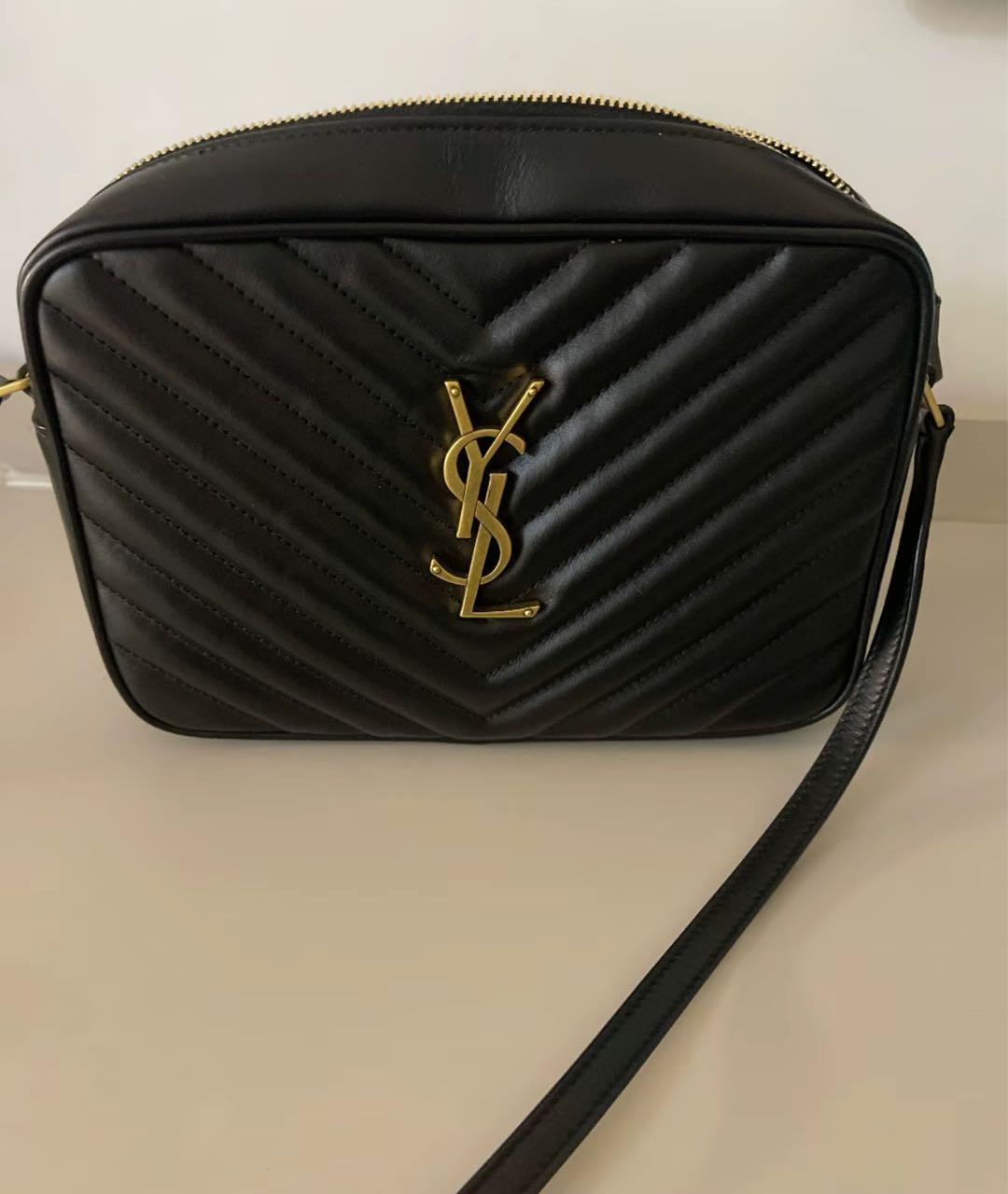 SAINT LAURENT Черная сумка через плечо, фото 5