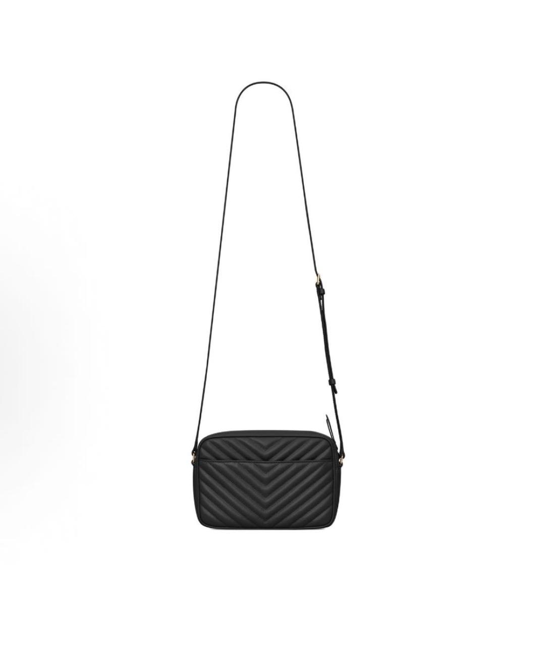 SAINT LAURENT Черная сумка через плечо, фото 4