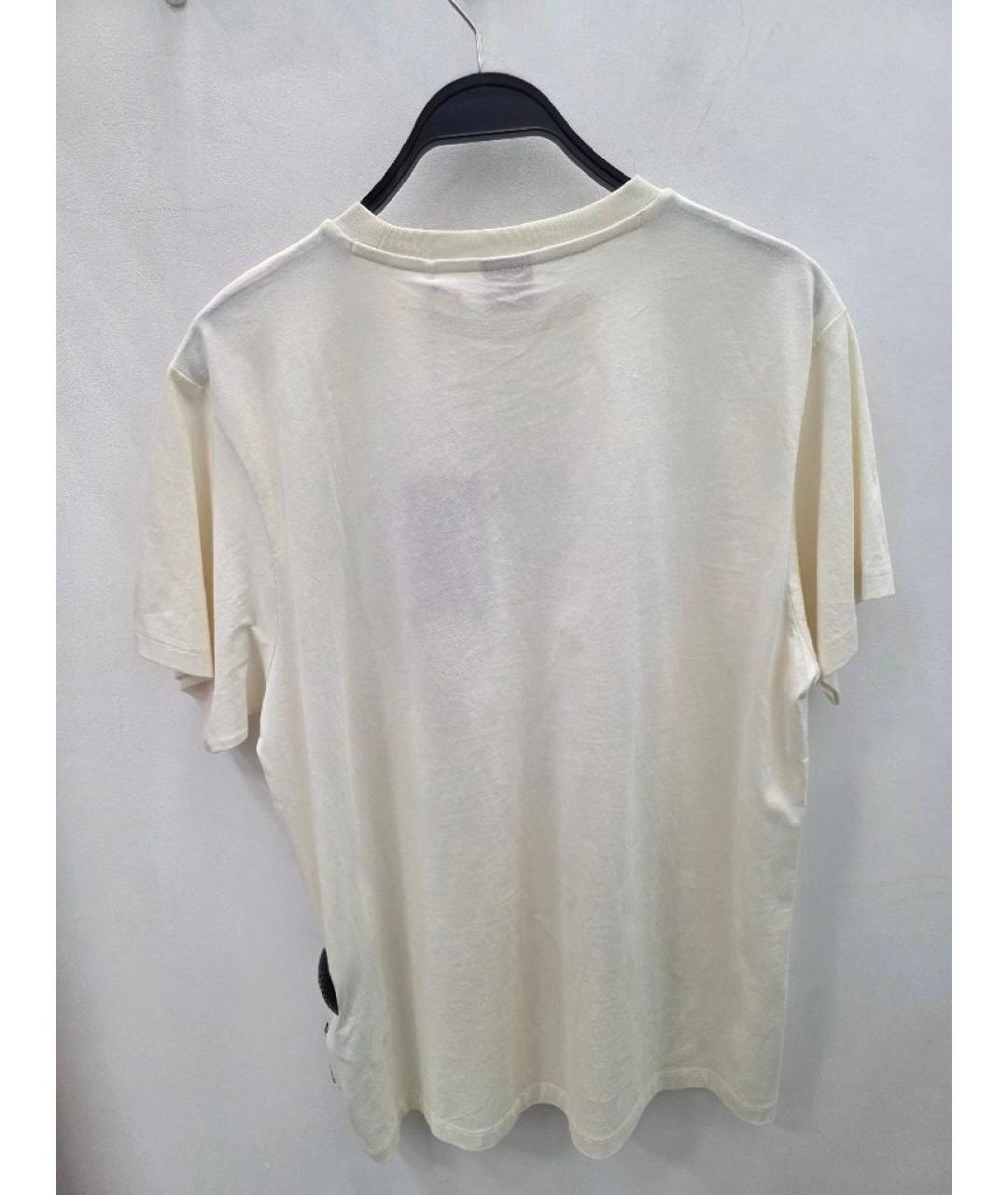 HUGO Белая хлопковая футболка, фото 2