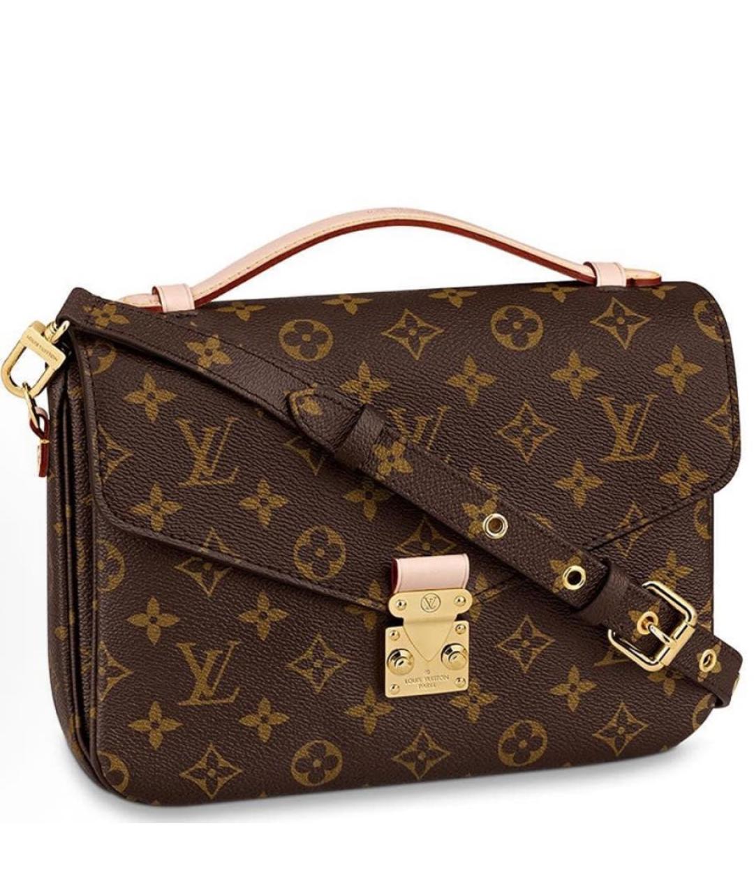 LOUIS VUITTON Коричневая сумка через плечо, фото 1