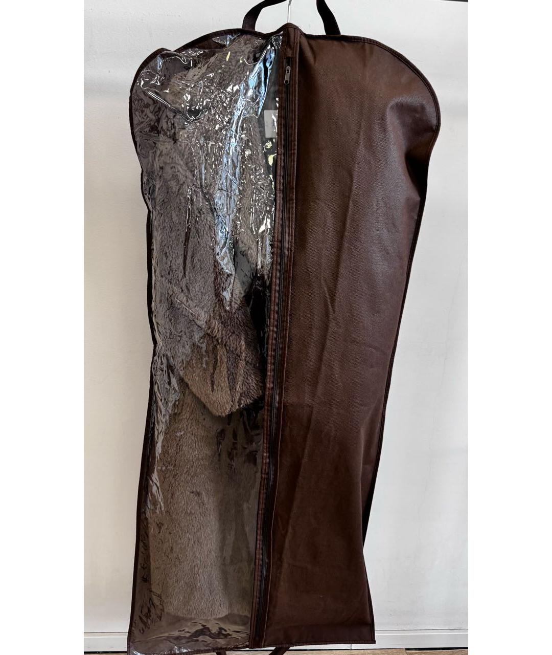 MAX MARA Коричневое шерстяное пальто, фото 7