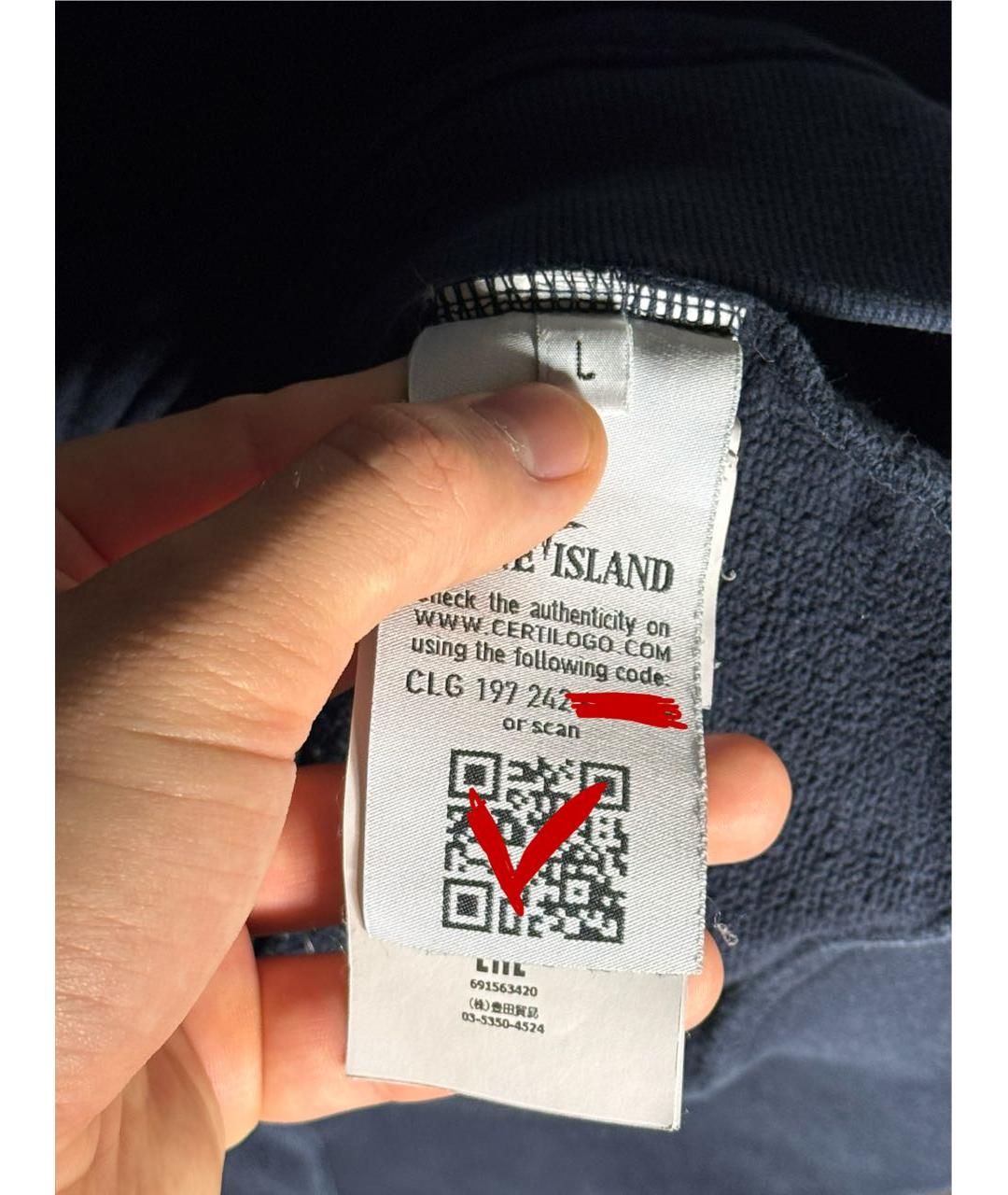 STONE ISLAND Темно-синий шерстяной джемпер / свитер, фото 4