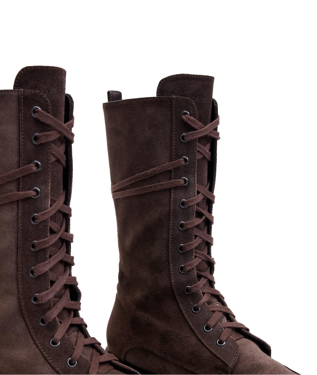 MAGDA BUTRYM Коричневые замшевые ботинки, фото 6